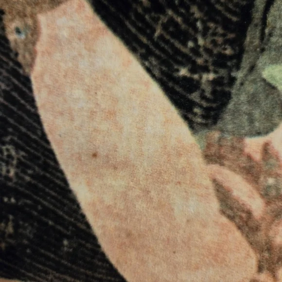 Vivienne Tam Vintage 90s Cotton Velvet Buddha Asian Midi Skirt - Picture 9 of 14